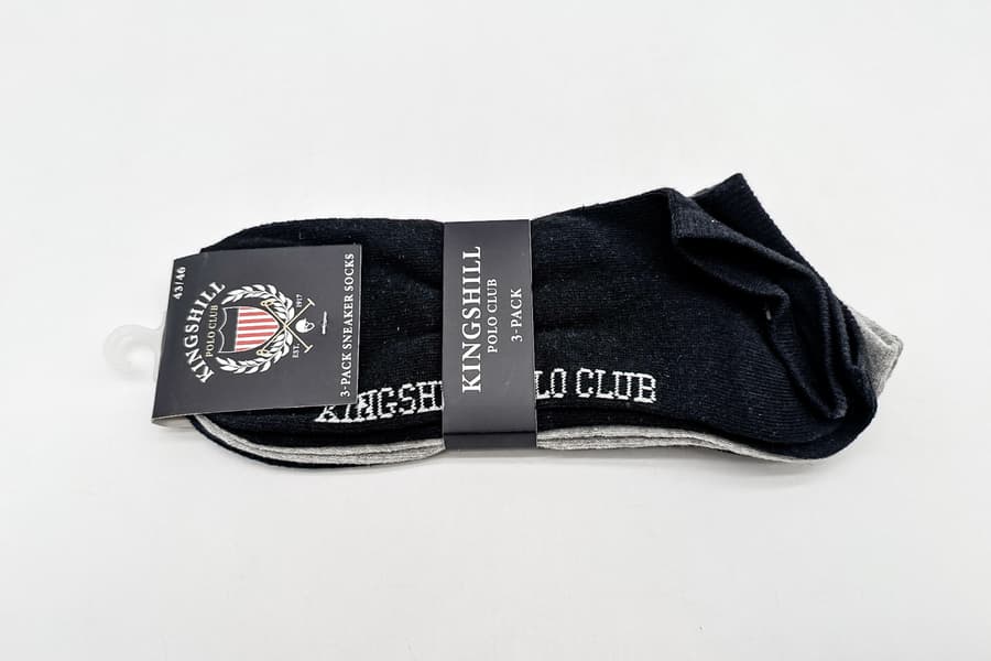 2 Packungen Socken Kingshill Polo Club, Gr. 43/46